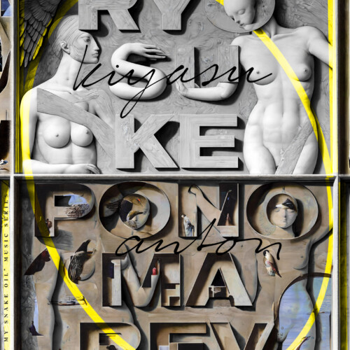 Poster réalisé par Ivan Yakushev pour une performance à Zürich en mars 2023